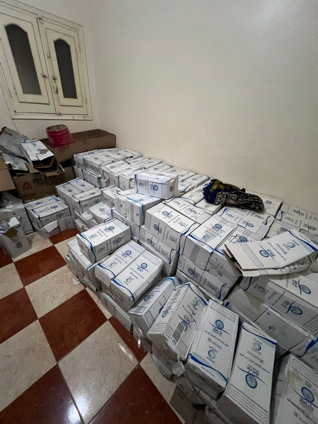 جانب من عمليات الضبط