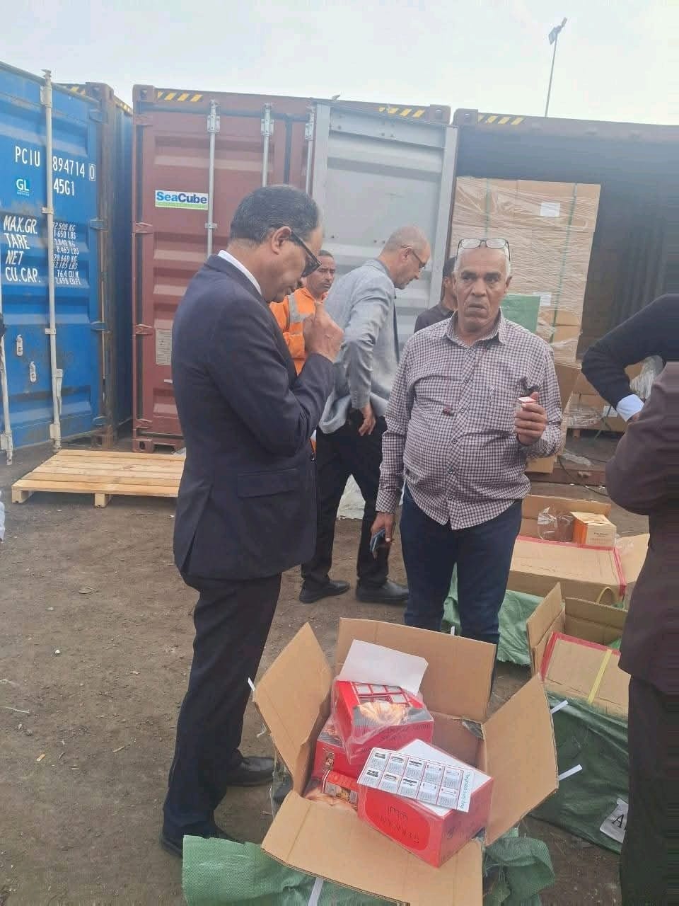 جانب من المضبوطات