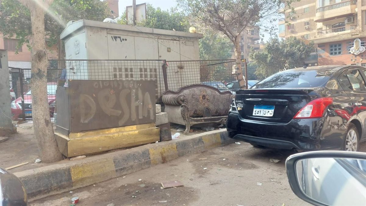 شكاوى سكان مدينة نصر من الإشغالات