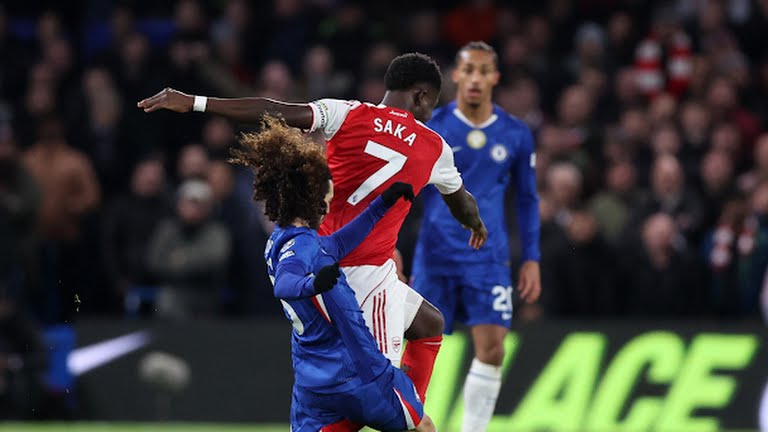 مباراة أرسنال وتشيلسي في الدوري الإنجليزي