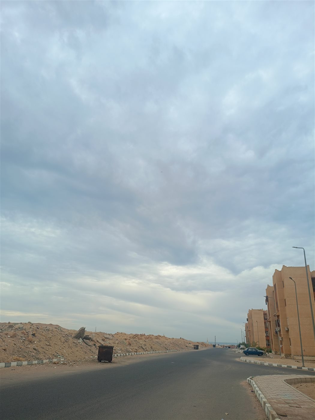 سحب ركامية تغطي مدن جنوب سيناء 