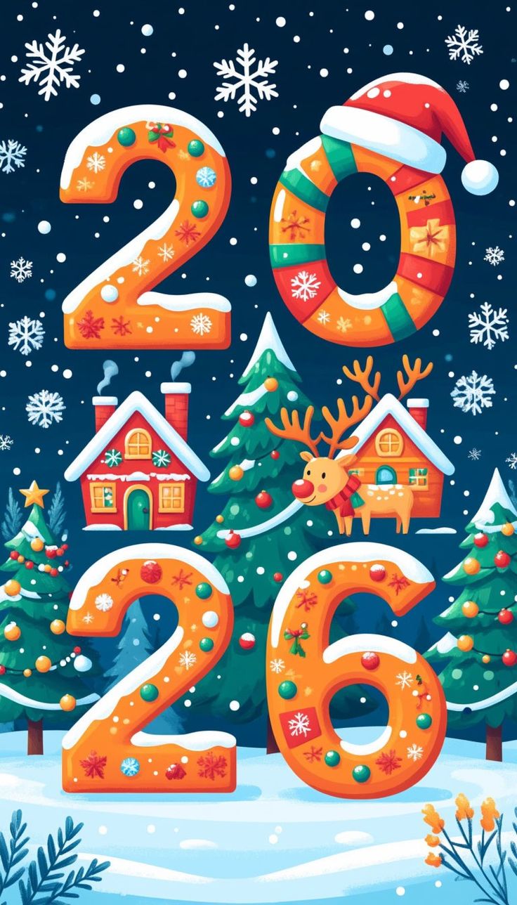 تهنئة بالعام الجديد 2026 لزوجتي