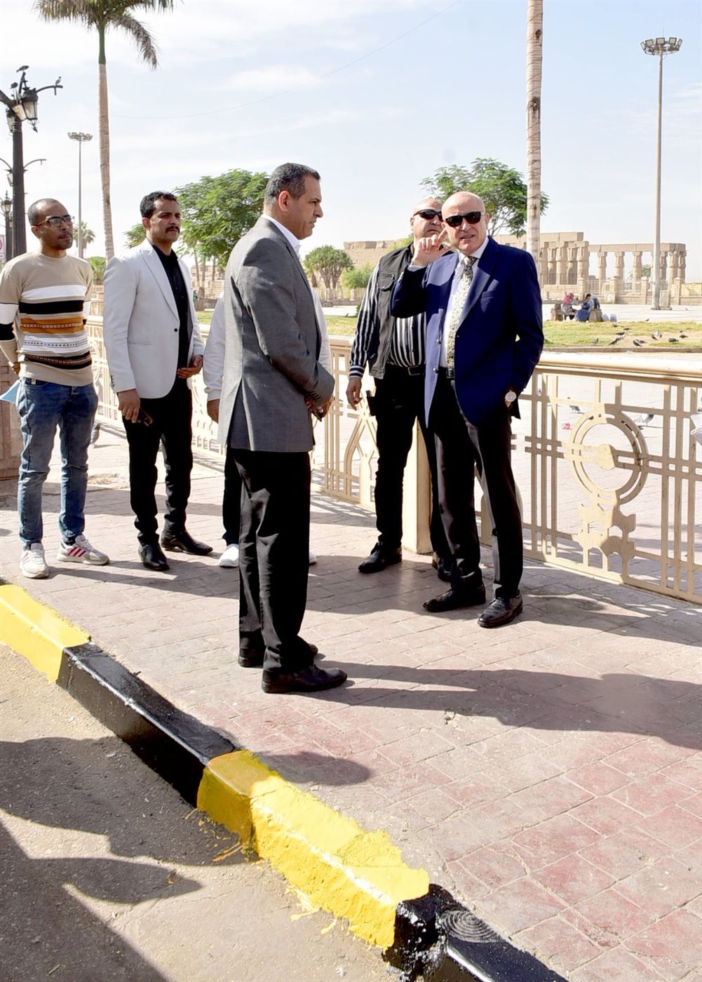 محافظ الأقصر وجولة تفقدية