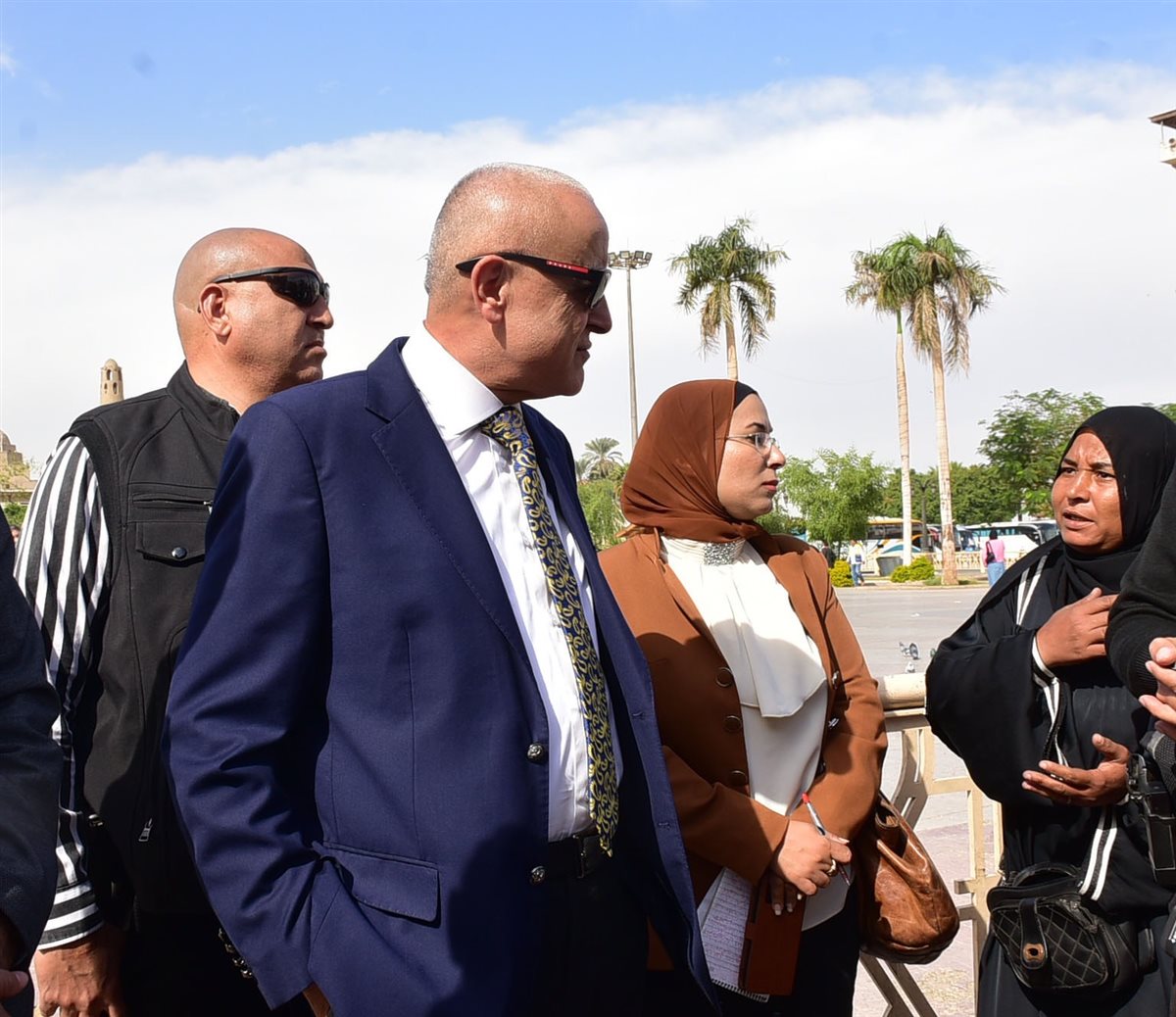 محافظ الأقصر وجولة تفقدية