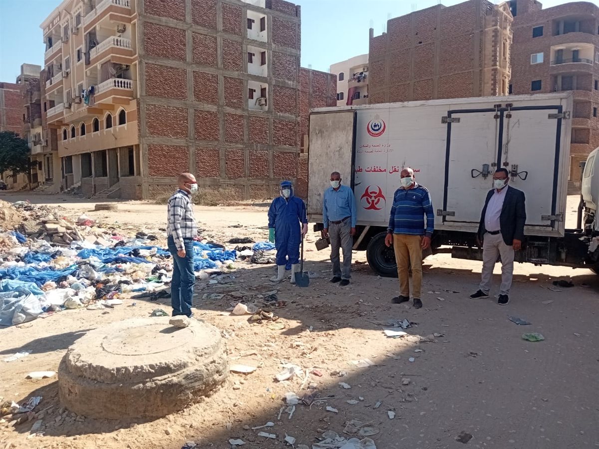 تحرك عاجل لصحة الأقصر بعد رصد نفايات طبية