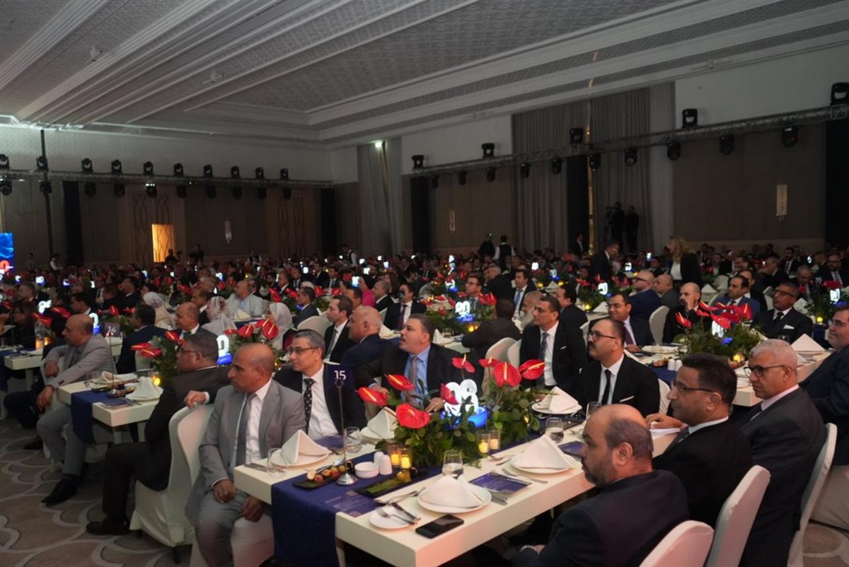 وزير المالية خلال  الاحتفال بمرور 20 عامًا على تأسيس شركة إى. فاينانس