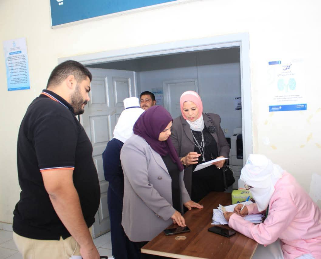 جولة الرعاية الصحية على منشآت طب الأسرة بشرم الشيخ