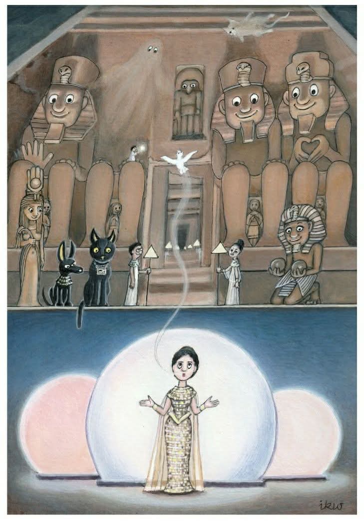 كاريكاتير مشارك في المعرض