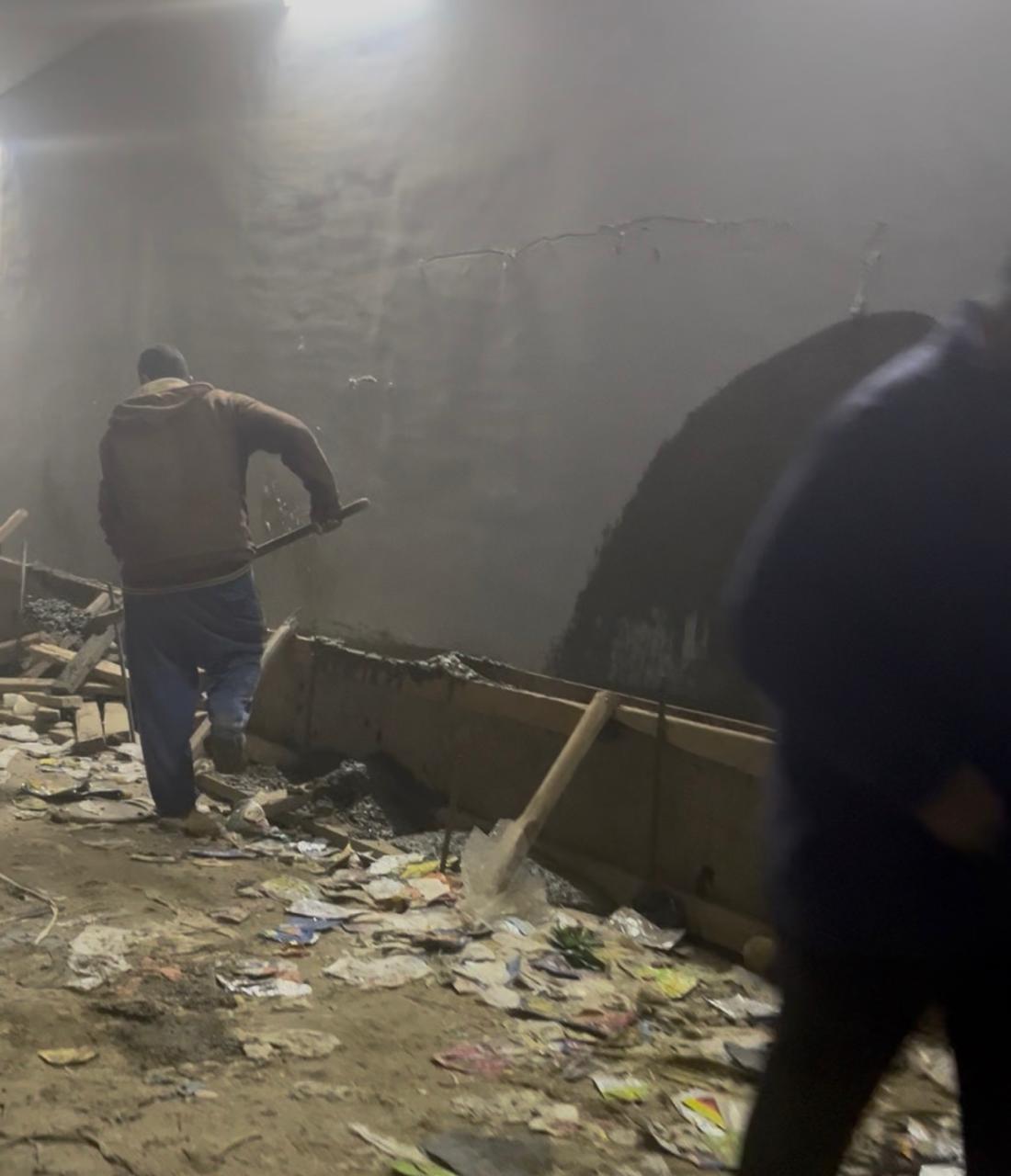 بداية رفع كفاءة النفق بعد نشر القاهرة 24