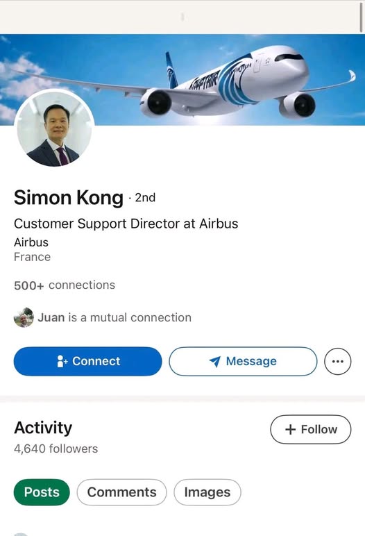 صورة للطائرة الجديدة A350