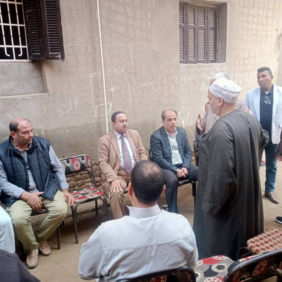 توفى إثر حادث قطار.. وفد جامعة الأزهر يؤدي واجب العزاء في الطالب أحمد محمد عبد القادر شهيد العلم