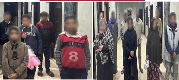 المتهمين باستغلال الأطفال في اعمال التسول