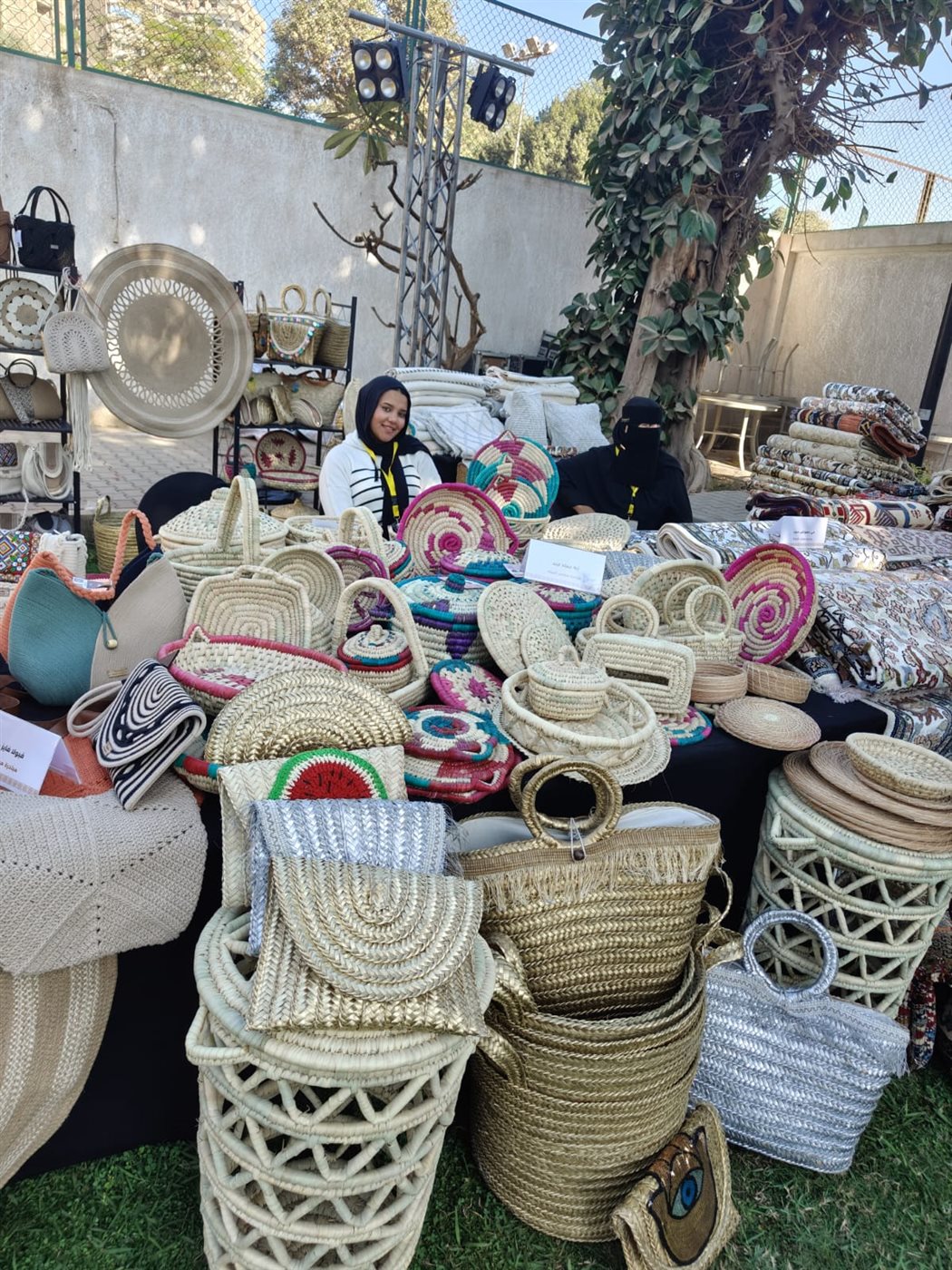 جانب من مشاركة أيادي مصر بالفيوم