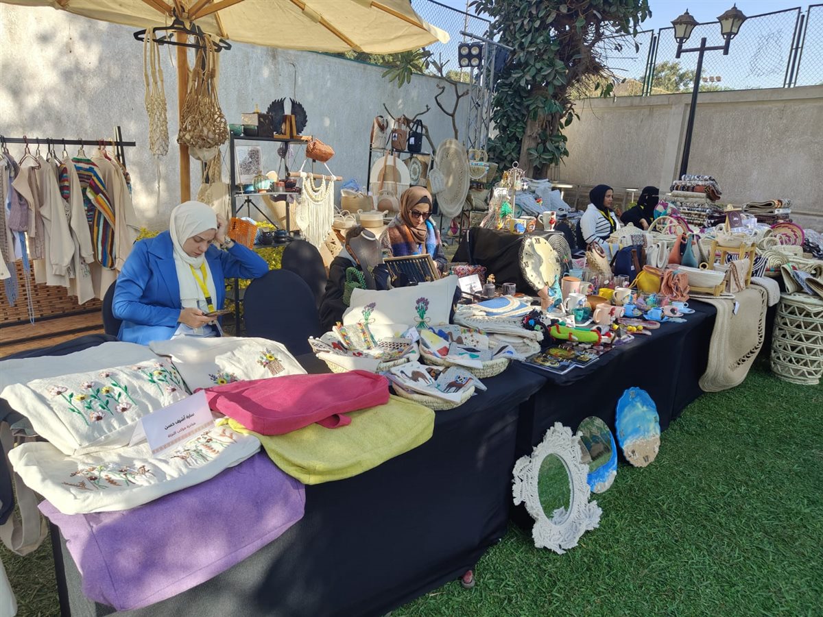 جانب من مشاركة أيادي مصر بالفيوم