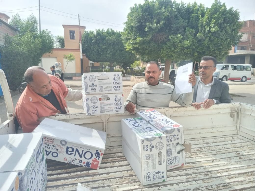 حملات تموينية مكثفة بالأقصر