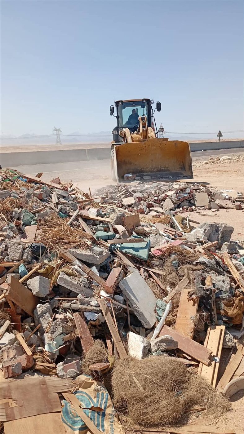 إزالة مخلفات البناء بالغردقة 