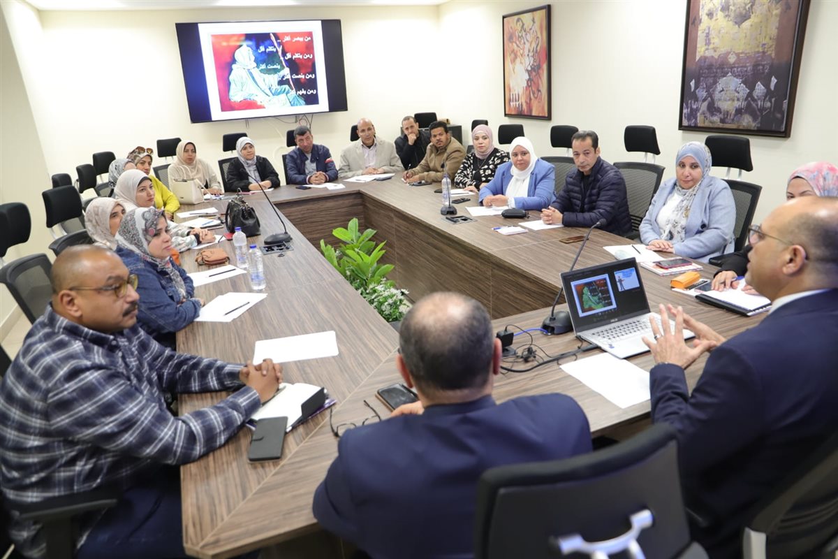 جانب من الجلسة التدريبية