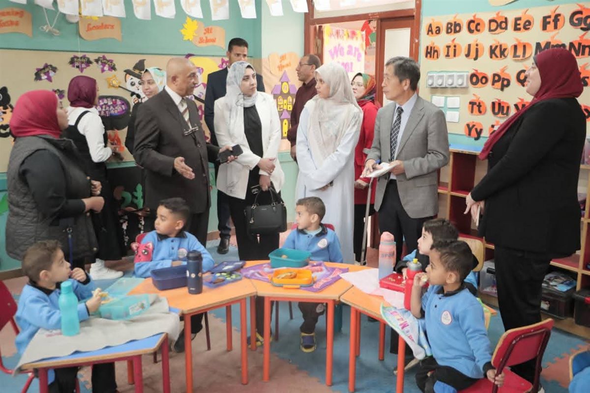 جانب من زيارة الوفد اليابانى للوادى الجديد