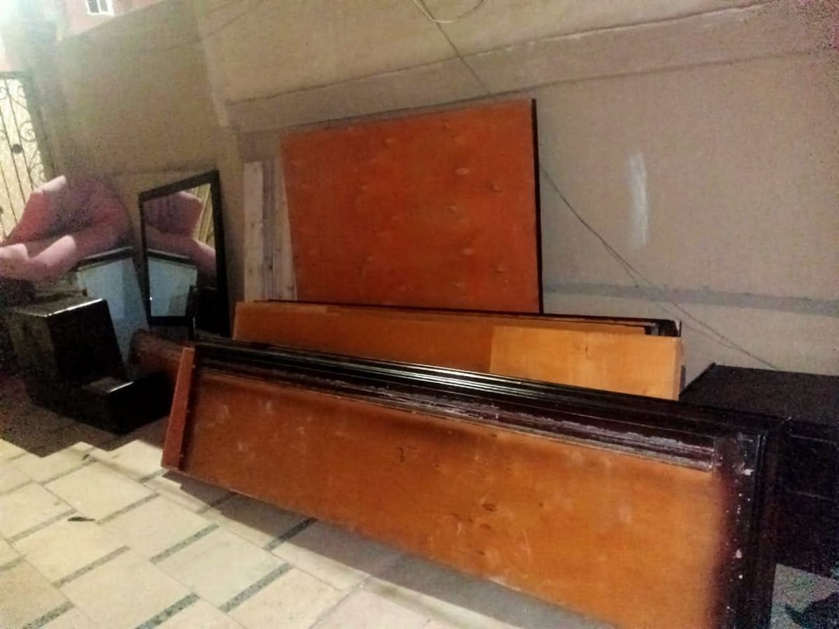 جانب من مساعدات الأسرة المتضررة بالمنوفية