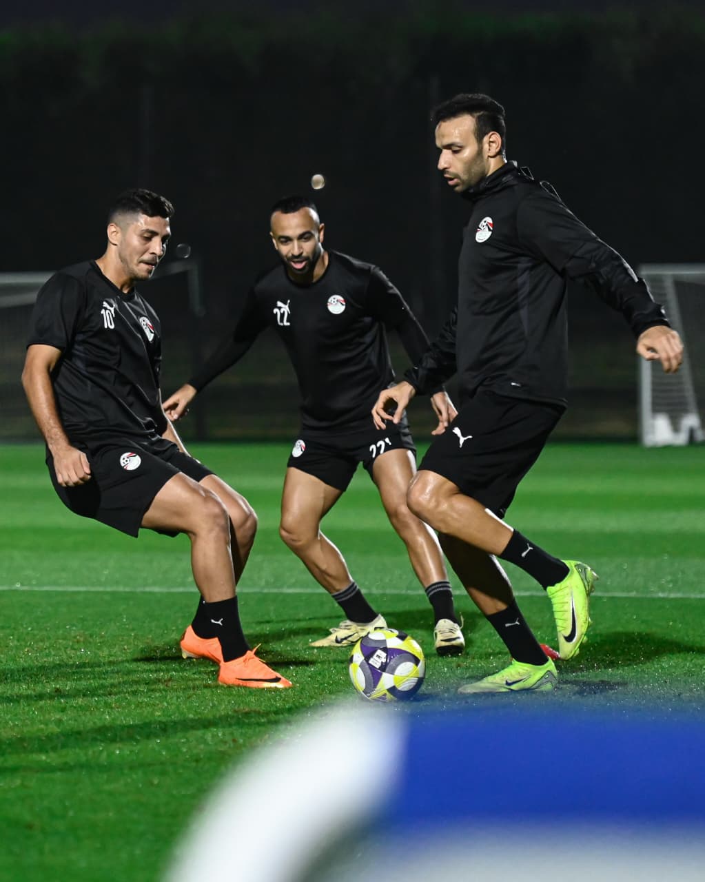 <strong>مران منتخب مصر </strong>