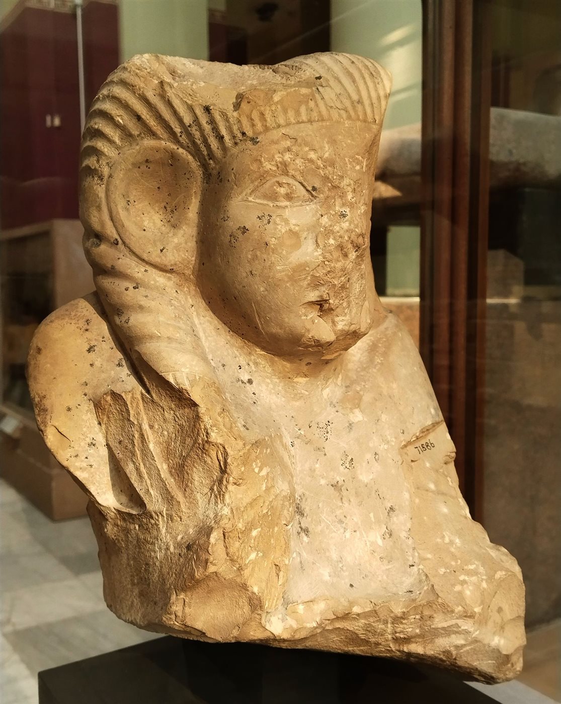 تمثال ملكة من عصر ما قبل الأسرات