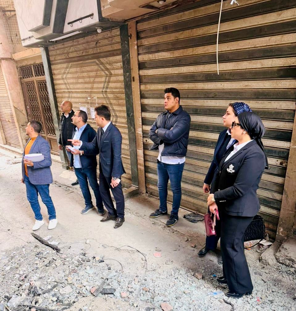 جانب من المعاينة