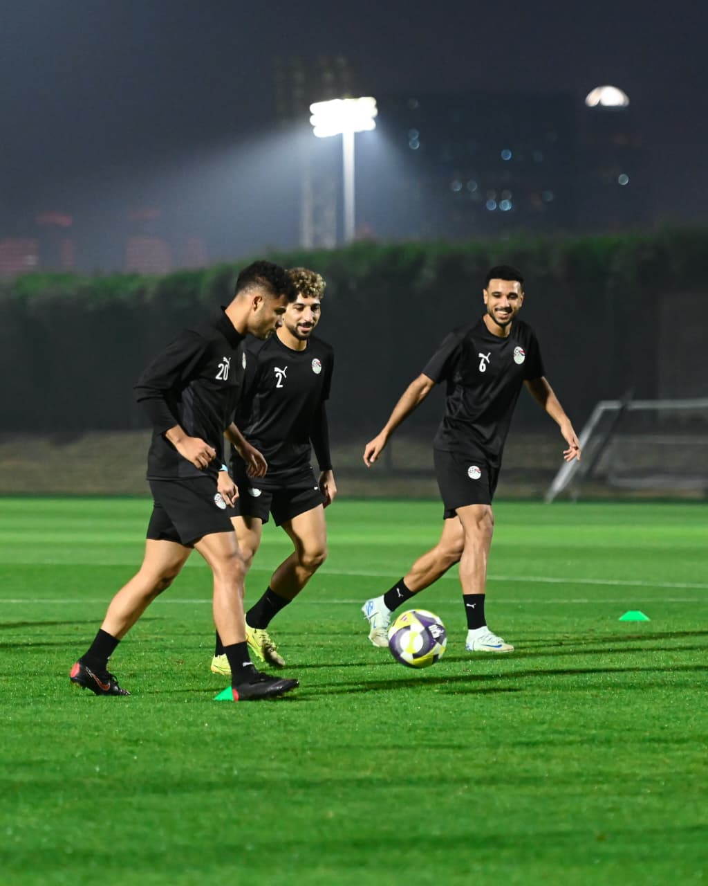 <strong>مران منتخب مصر </strong>