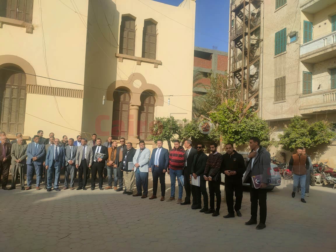 وقف دقيقة حداد بمحكمة ديروط