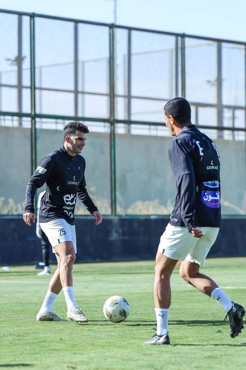 منتخب مصر يخوض تدريب صباحي بمركز المنتخبات الوطنية
