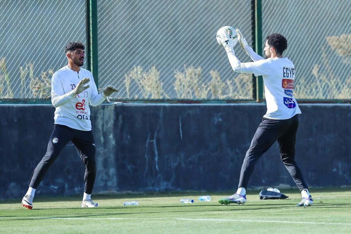 منتخب مصر يخوض تدريب صباحي بمركز المنتخبات الوطنية