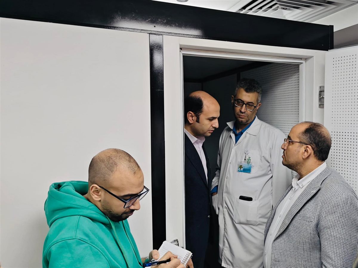 افتتاح كابينة السمعيات الجديدة بمستشفى الحياة