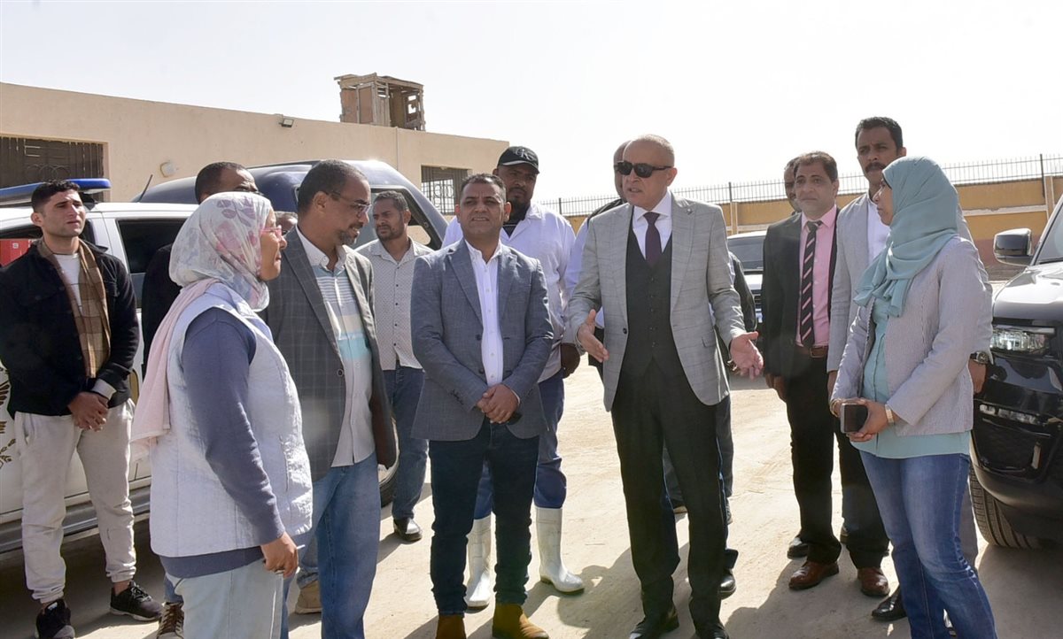 جولة محافظ الأقصر