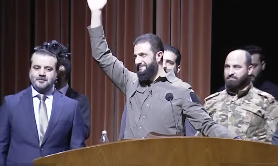 أحمد الشرع في احتفالية ذكرى التحرير 