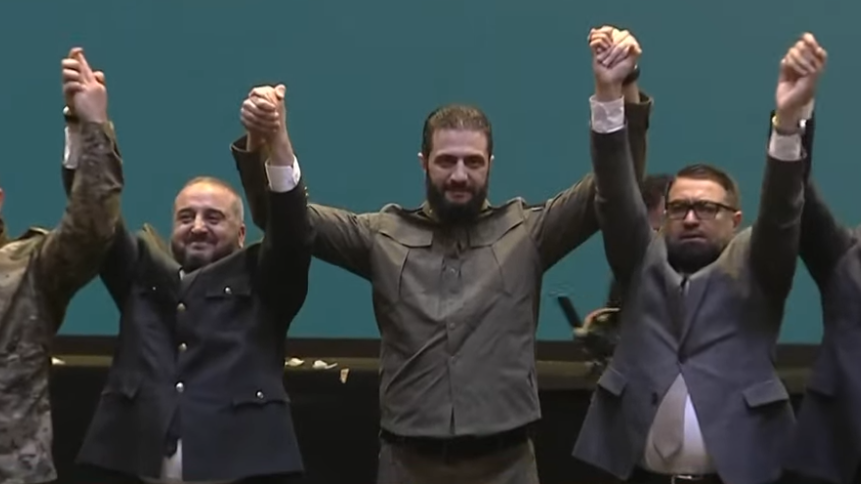 أحمد الشرع في احتفالية ذكرى التحرير 