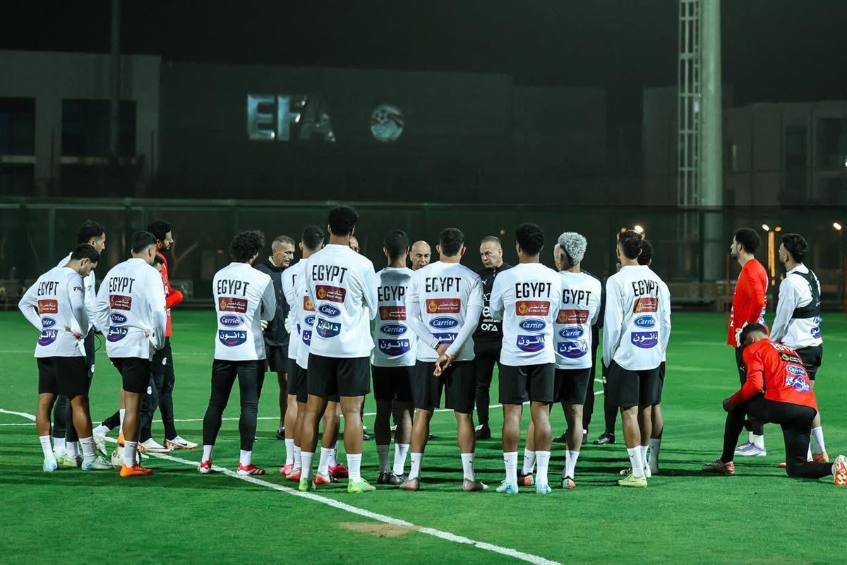 تدريبات منتخب مصر في مركز المنتخبات الوطنية (1)
