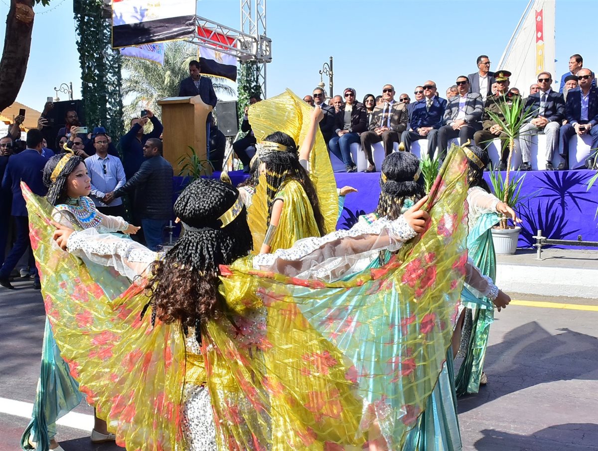 الأقصر تحتفل بعيدها القومي