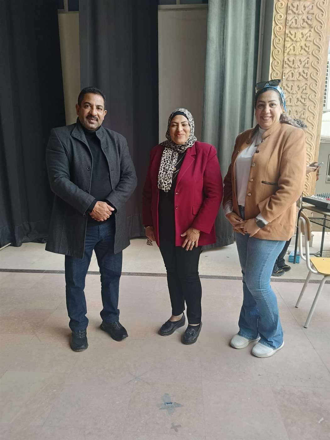 جانب من المعلمين