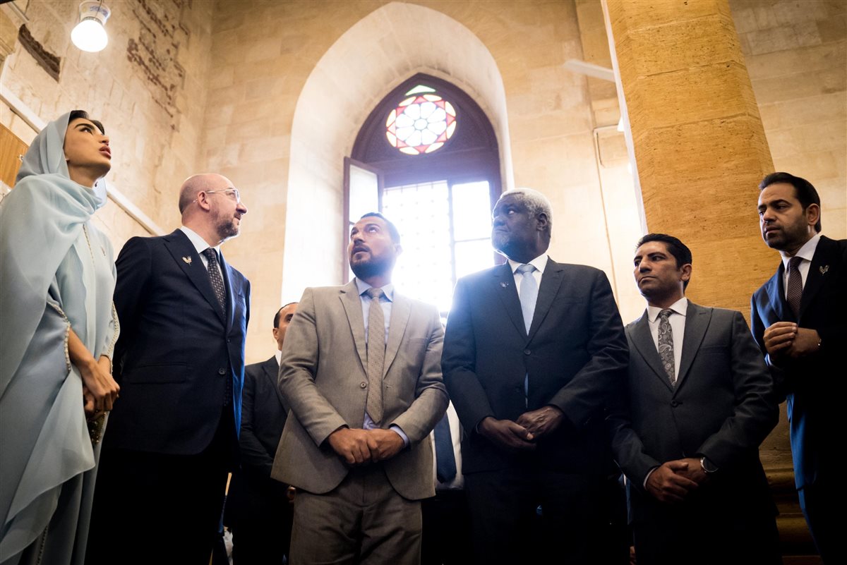 أعضاء لجنة تحكيم جائزة زايد للأخوة الإنسانيَّة يزورون الجامع الأزهر ويشيدونَ بمسيرته في بناء الجسور بين الثَّقافات 