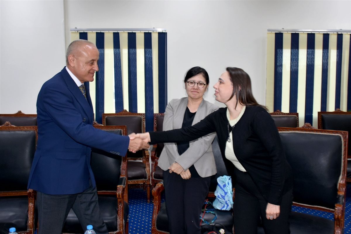 محافظ الأقصر يستقبل وفد الجايكا