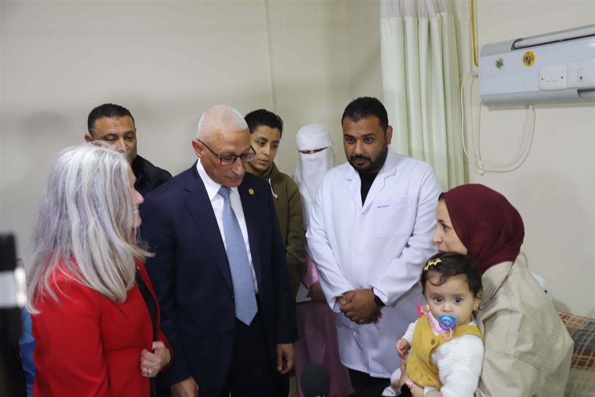 محافظ شمال سيناء والوفد الكندي