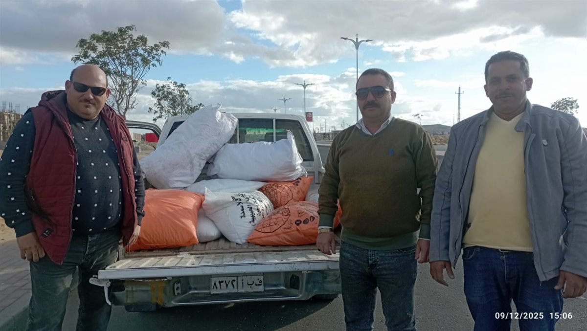 ضبط سلع وعجينة حواوشي فاسدة في حملة تموينية بالفيوم