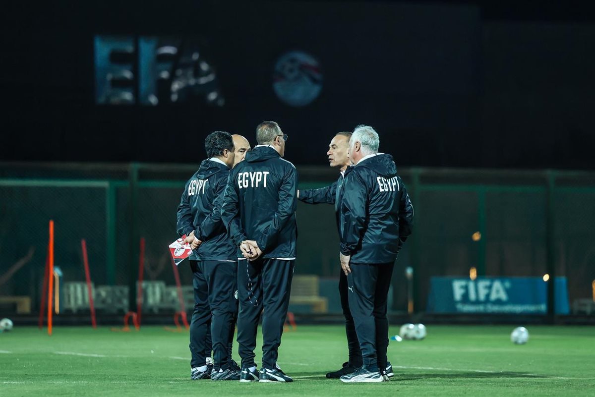 نتخب مصر يواصل تدريباته