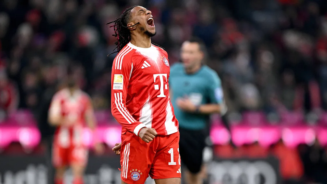 <strong>مايكل أوليز نجم فريق بايرن ميونخ الألماني</strong>