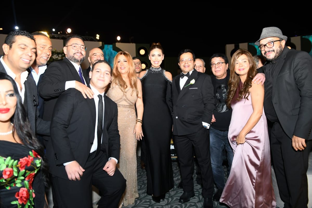 نجوم الفن الفن في حفل زفاف ابنة محمد هنيدي