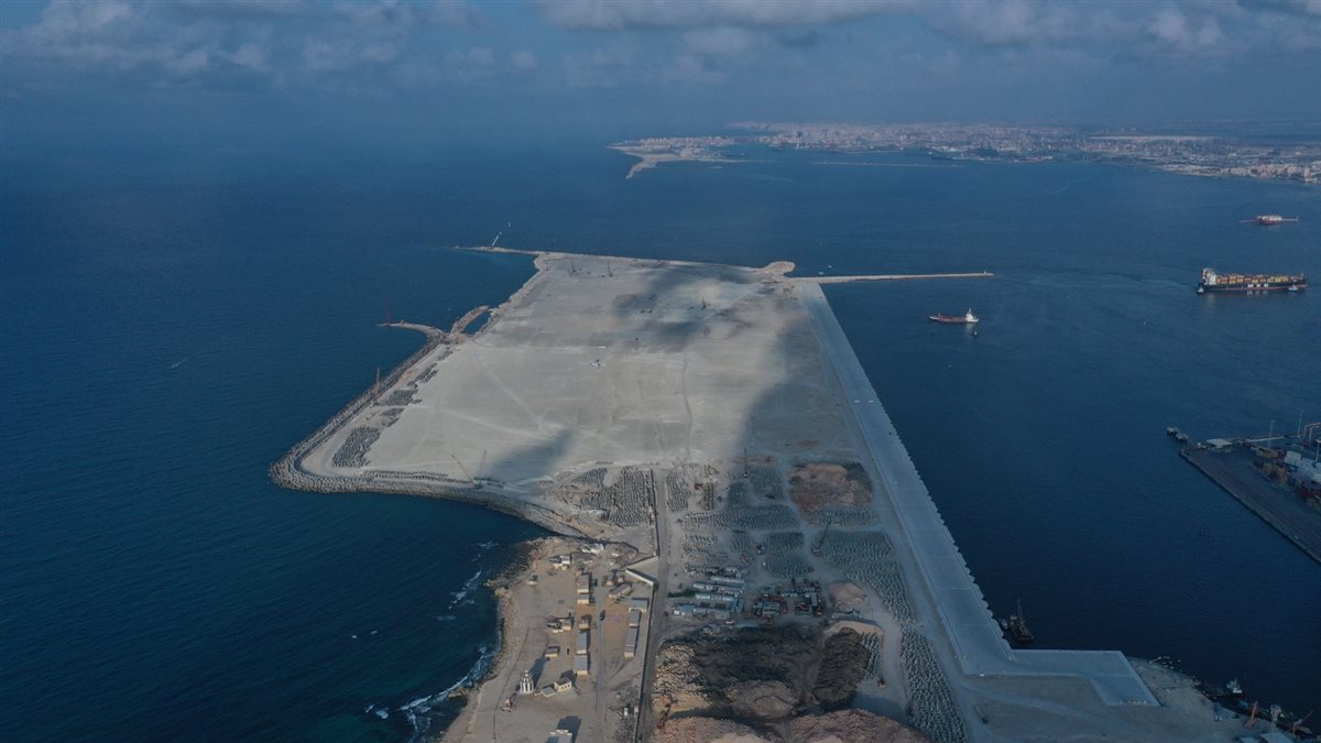 محطة حاويات تحيا مصر 2 بميناء الدخيلة