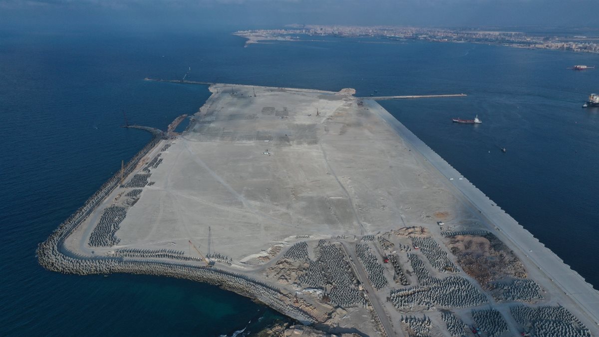 محطة حاويات تحيا مصر 2 بميناء الدخيلة