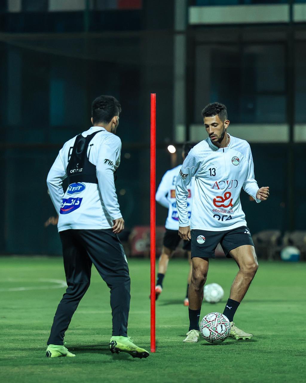 <strong>مران منتخب مصر </strong>