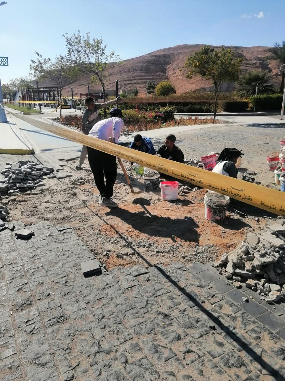 رفع الكفاءة بمرافق مدينة شرم الشيخ