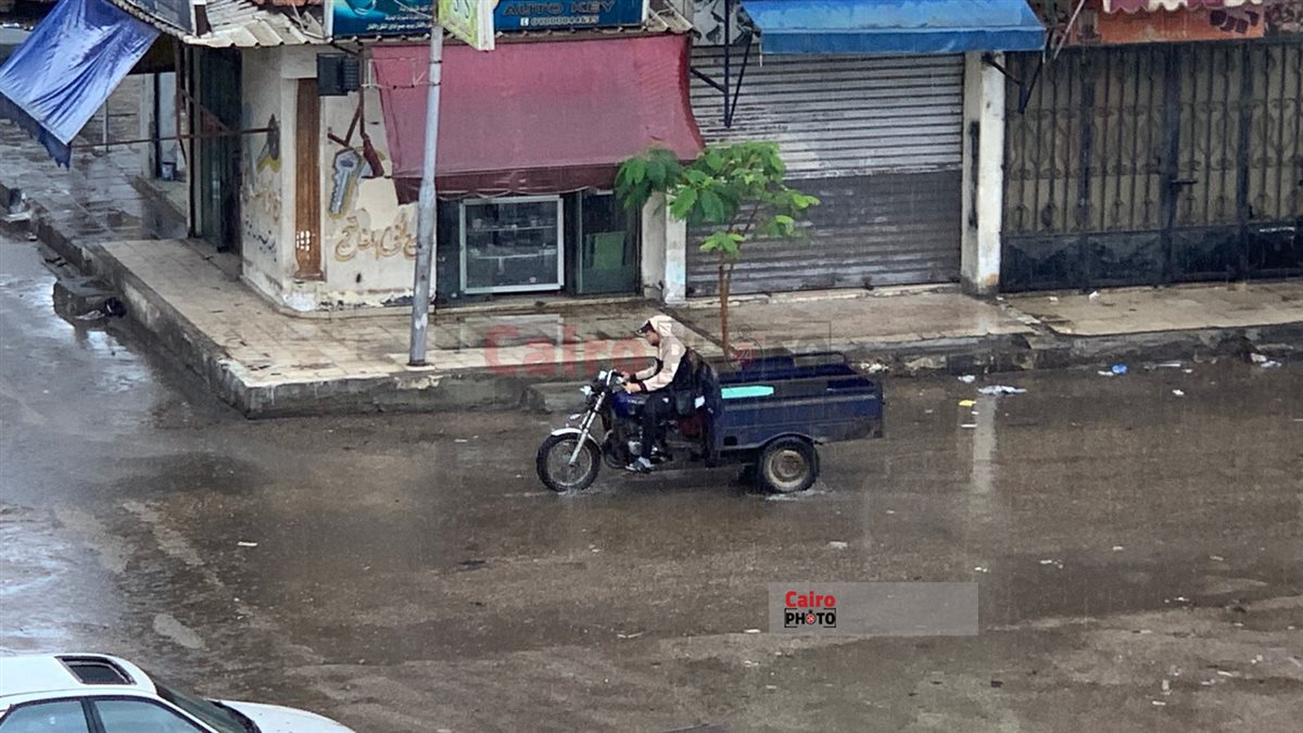 هطول أمطار ببورسعيد 