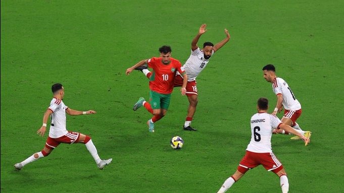 موعد مباراة الأردن والمغرب في كأس العرب 2025